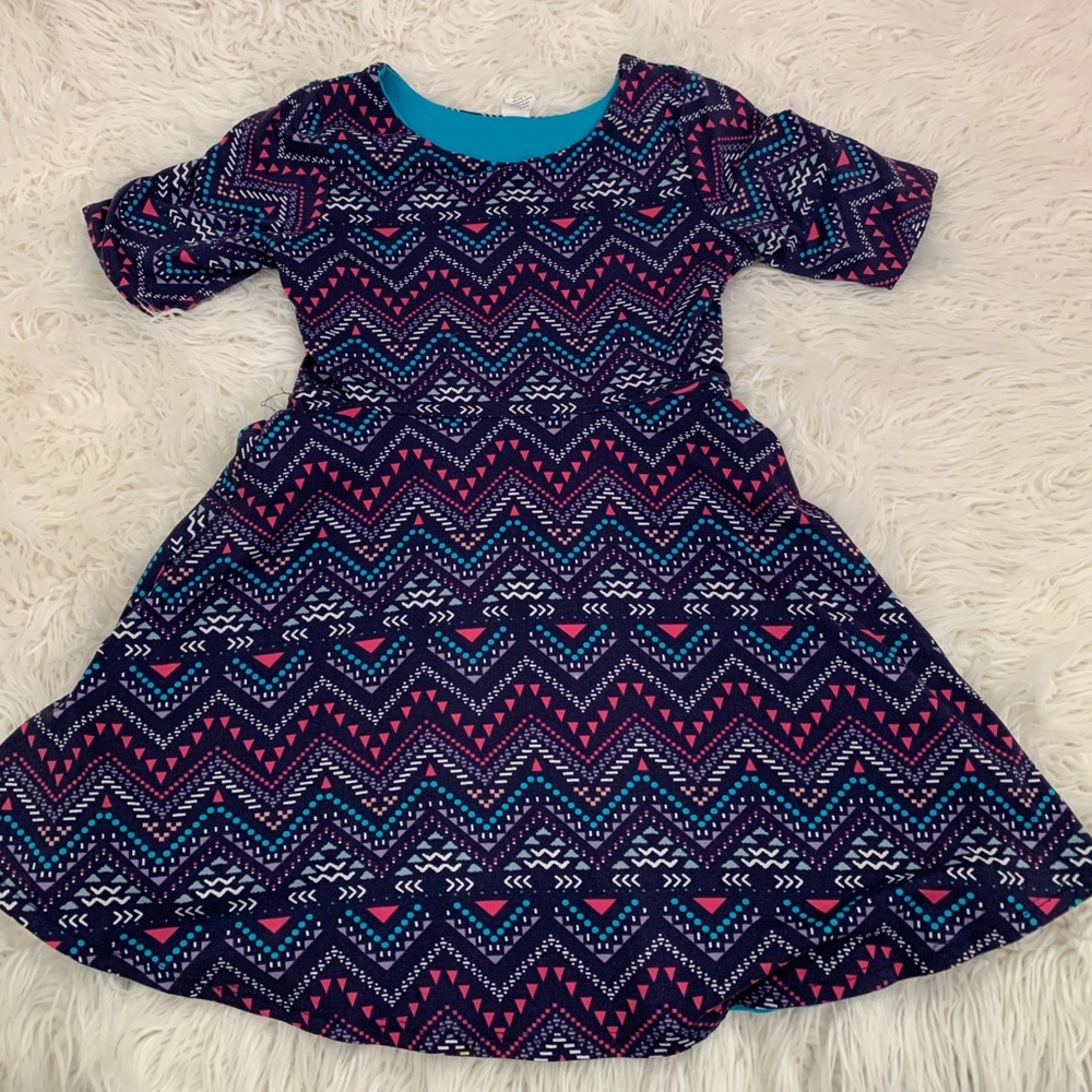 🍂Girls 2 reversible dress size 8